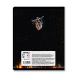 Тетрадь ученическая общая, матовая ламинация + тиснение серебряной фольгой, A5+ 96 л. на скобе 60 г/м², белизна 100%, 5 шт, клетка в термоусадочной пленке, 000779 Железное сердце, Светоч 96ТЕТк-007