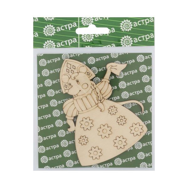 Заготовка для декорирования Барыня-Сударыня 10,5х8,5х0,3см, Астра