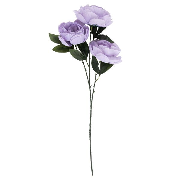 Растение искусственное Пион 36 см, 3 шт, 02, Blumentag ATJ-34