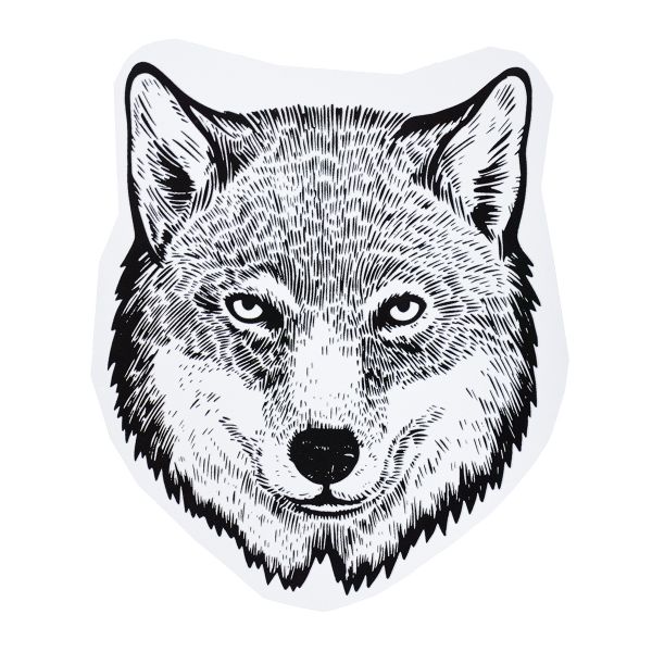 Термотрансфер, 1 шт, М-321 волк 18х14.6 см, Gamma M №03