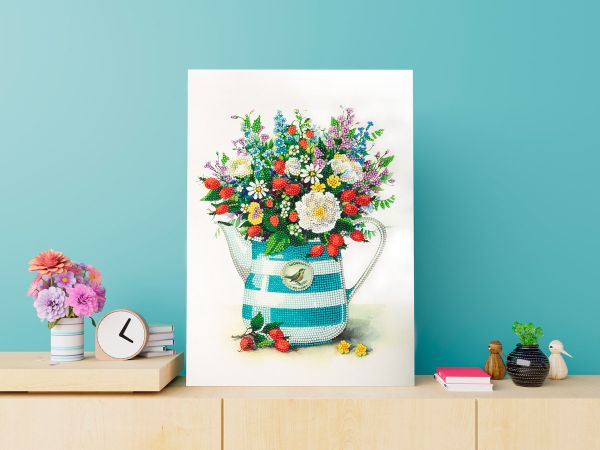 Алмазная (кристальная) мозаика Фрея, постер В разгар июля, 30х40 см