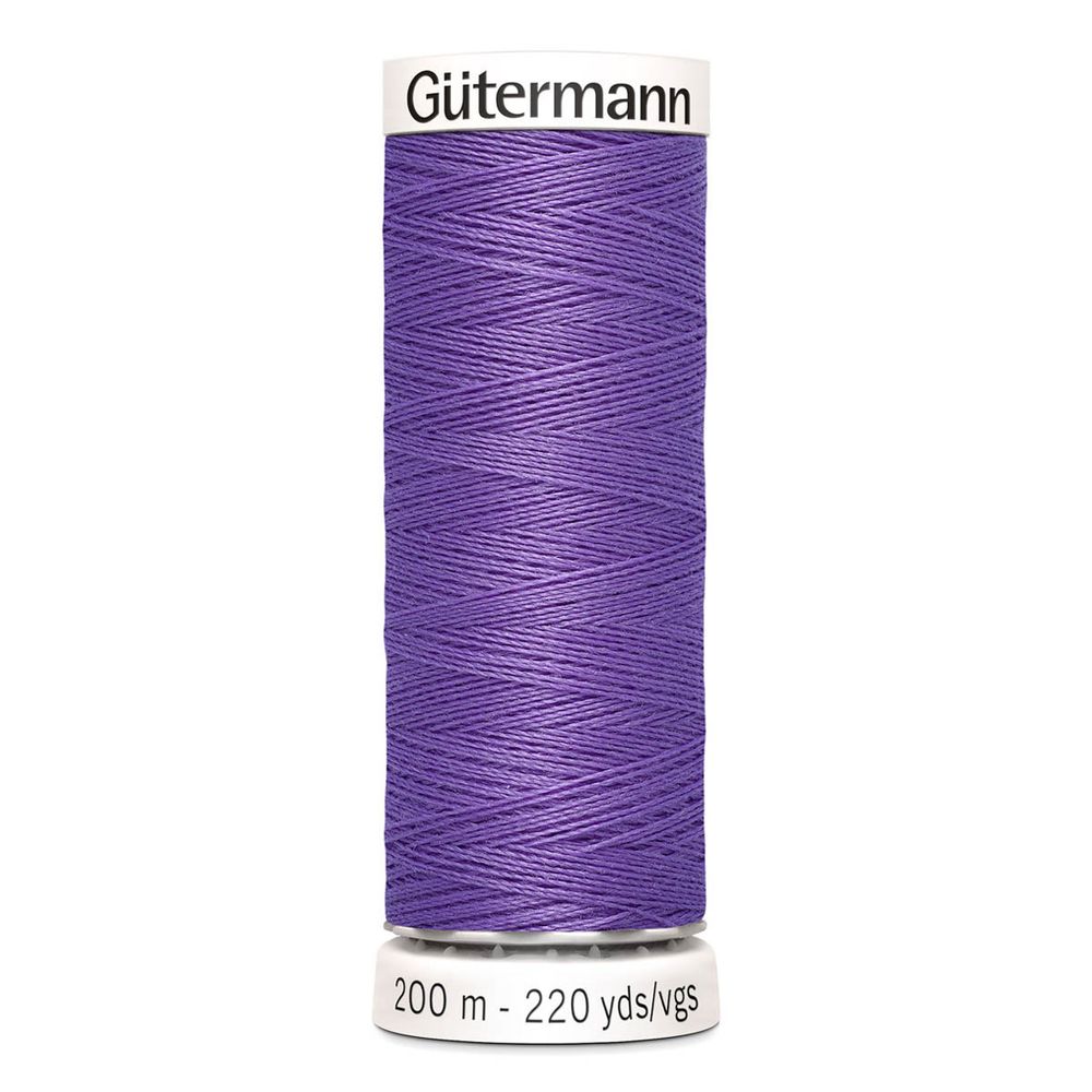 Нитки универсальные Gutermann Sew-all 100 (200 метров), 5 кат. | 391 сиреневый
