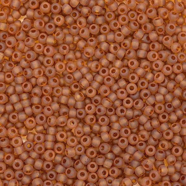 Бисер Preciosa прозрачный матовый 10/0 (10090), круг.отв, 50 гр