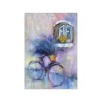 Набор для валяния (живопись цветной шерстью) "Лаванда" 21x29,7см (А4)