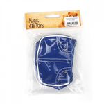 Сумочка №72/02 лакированная арт.КЛ.26891 100х60х20 мм, цв.синий