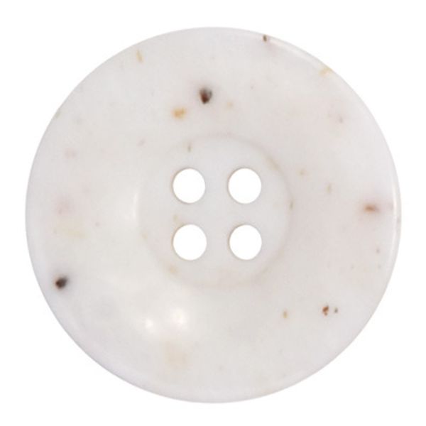 Пуговицы 4 прокола костюмные 15 мм, 24 шт, А001 белый, Gamma EL 0016