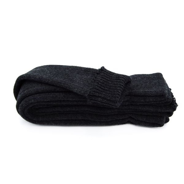 Манжеты трикотажные рукава 7.0 см / 3 метра, плотные, 373/м антрацит