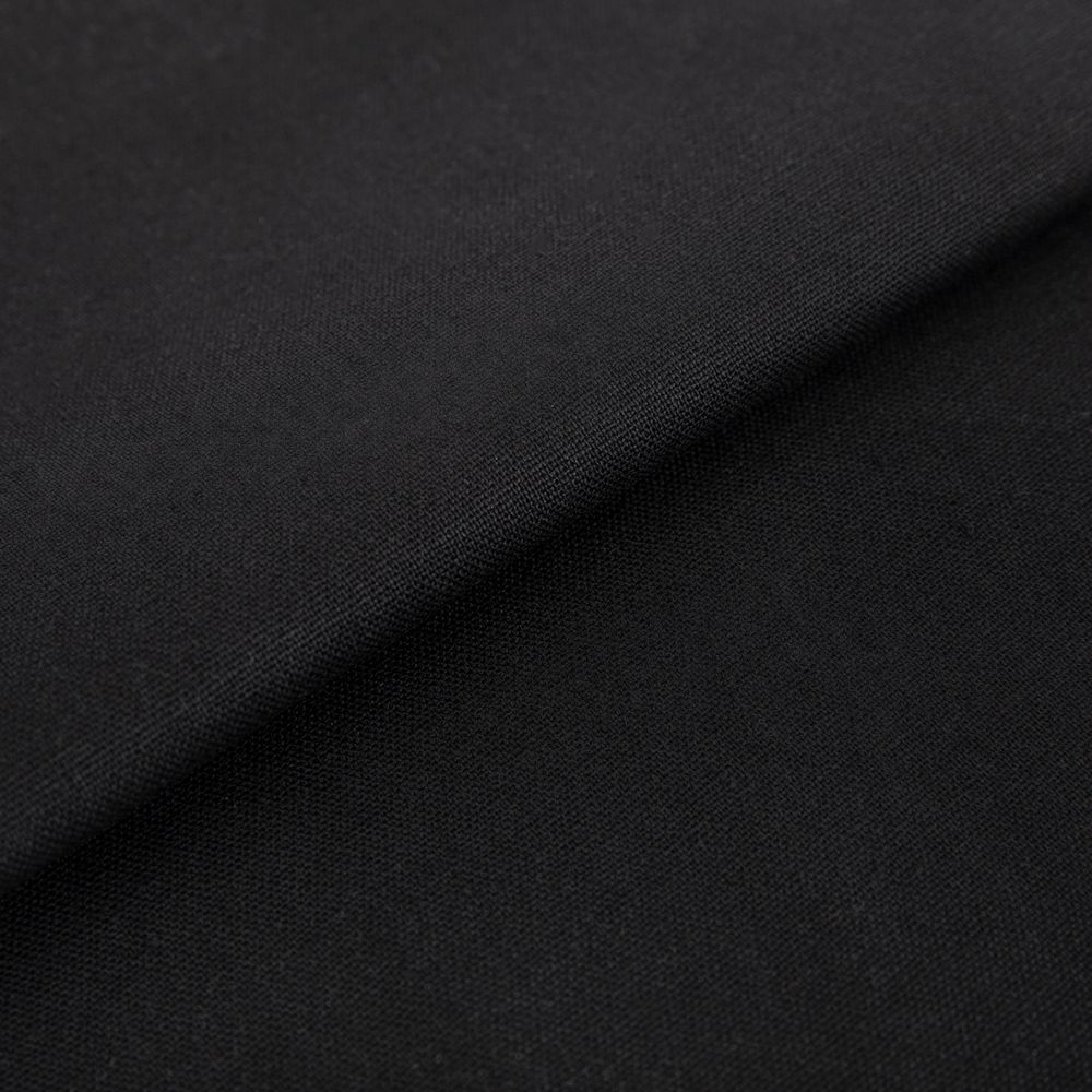 Льняная ткань 210±5 г/м², 150х140 см, №007 черный, Gamma 5147N