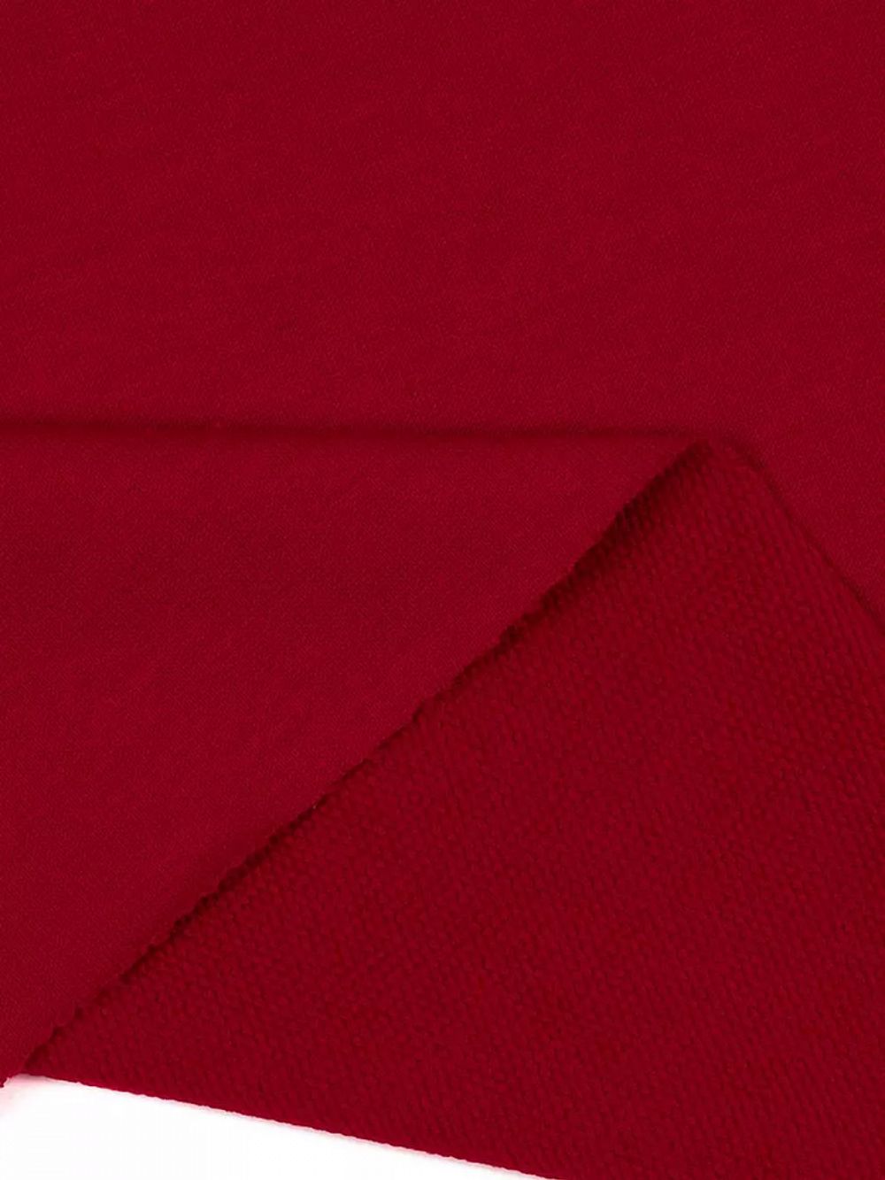 Футер 2-нитка петля поливискоза стрейч 220 г/м², 160 см / 3 метра, ФУТ2Х.TBY.ПЭ-ВИС.S171.3, цв.S171 красный