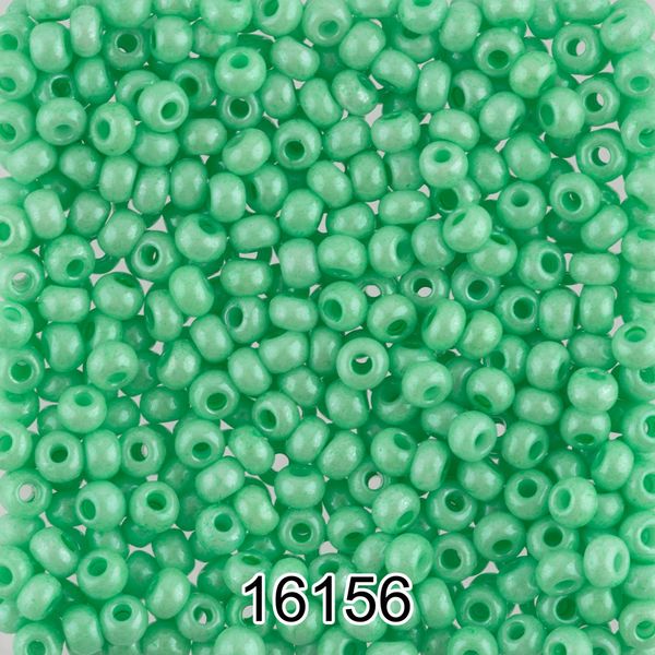 Бисер Preciosa круглый 10/0, 2.3 мм, 500 г, 16156 (Ф209) зеленый