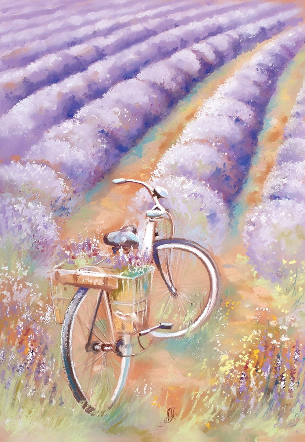 Пазл 500 элементов, Пейзаж Прованса, PZL-500/07, Фрея