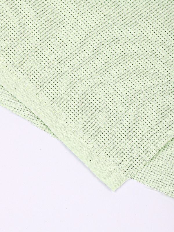 Канва для вышивания крупная, 854 (10х44кл) 40х50 см, цв. 239 салатовый