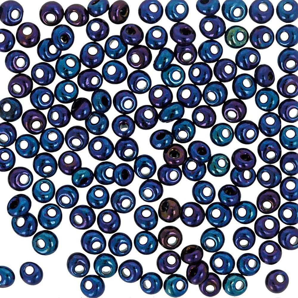 Бисер Toho Magatama 2 (3 мм), 25 г (5х5 г), 0082 синий