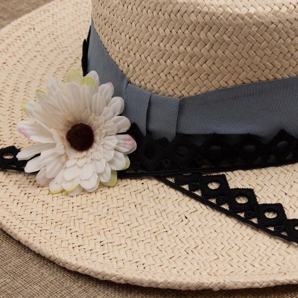 Кружево гипюр (плетёное) 20 мм, черный, 13.71 м