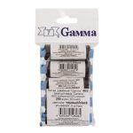 Нитки швейные бытовые Gamma 40/2, 183 м / 10 кат, 00 черный