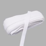 Резинка бельевая (бретелечная) 18.0 мм / 25 метров, белый, S090295