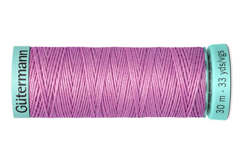 Нитки шелковые Gutermann Silk R753, 30м, 211 нежно сиренево-розовый, 5 катушек