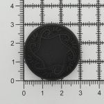 Пуговицы на ножке 48L (30мм) (Black (черный)), 12 шт