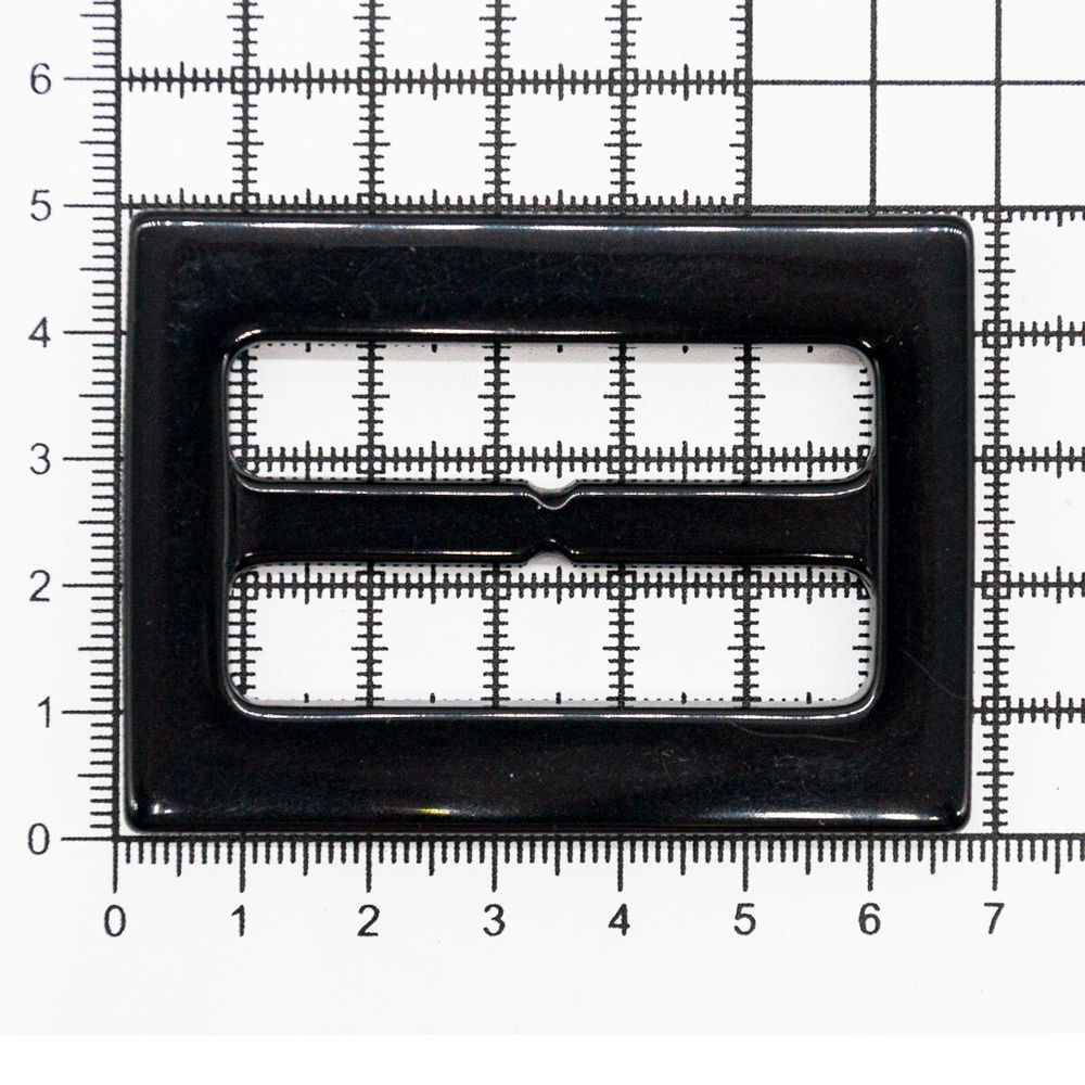 Пряжка пластиковая 50 мм, черный, П07(2.06-943-50), 10 шт