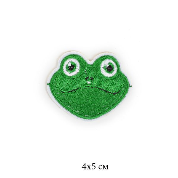 Термоаппликация 2121 Лягушка 4х5см 10 шт