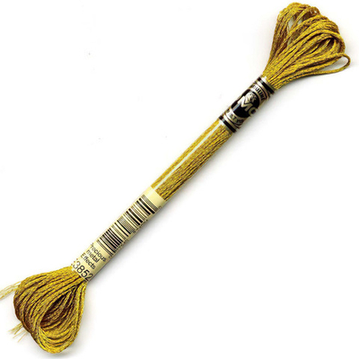 Мулине DMC 317, 8 м, мет. (E3852), 6 мотков по 8 метров