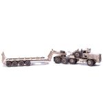Модель сборная: тягач, U.S. M911 C-HET (8X6) & M747 HEAVY EQUIPMENT SEMI-TRAILER 1/35, Meng SS-013