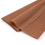 Крепированная бумага 20 г/м², 50 см / 2 метра, 5 шт, 44 св.коричневый, Blumentag REP-43