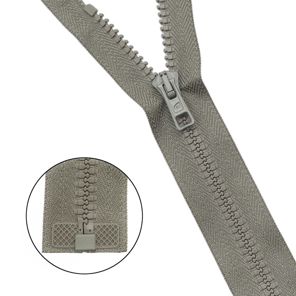Молния трактор Arta Т6 (6 мм) 1 зам., разъем., 70 см, цв. 110 фисташковый, уп.5 шт