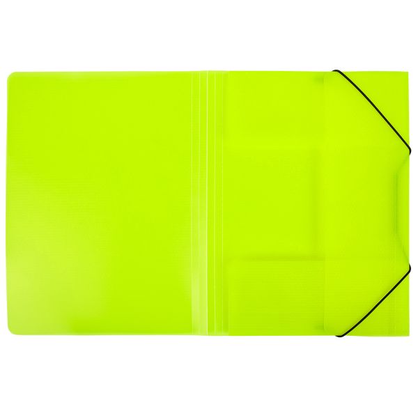 Папка на резинке A4 600 мкм 35 мм, 5 шт, лайм EC210400021, Expert Complete