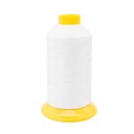 Нитки филаментные 420D/3, 1500 м, 100% п/э, Астра, 9022 белый