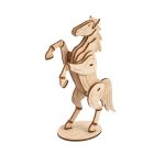 Пазл Серия Живая природа Пазл 3D 45 элементов, Лошадка, Rezark, NIZ-21