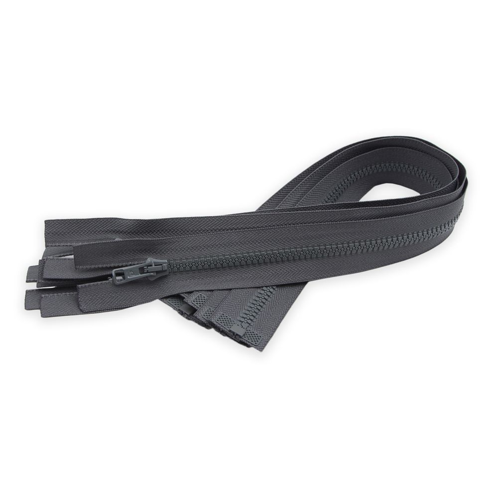 Молния трактор Arta Т6 (6 мм) 1 зам., разъем., 50 см, цв. 123 графит, уп.5 шт