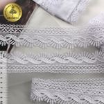 Кружево гипюр (плетёное) 40 мм, TR.16GB2005, 1 белый, 9м, Kruzhevo