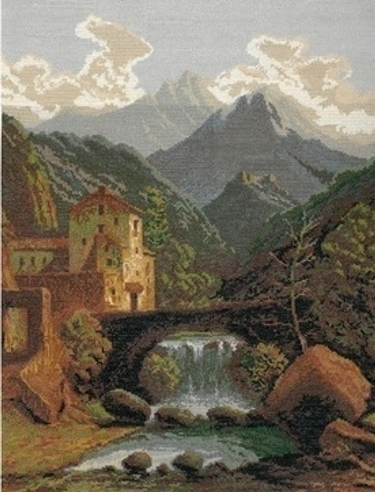 Нитекс, Замок в горах 46х60 см, 529400