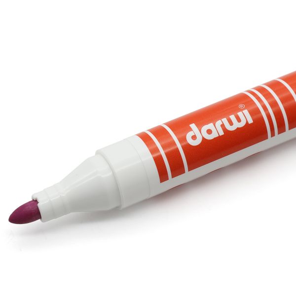 Маркер для ткани Darwi TEX, 3мм, 470 лиловый