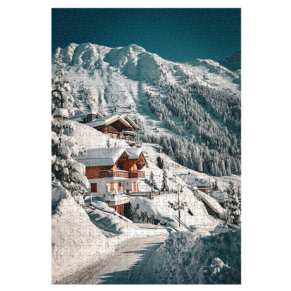 Пазл. Премиальная коллекция 1500 элементов, TOP-PZL-1500/07 Зима в Вербье, Фрея