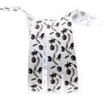 Лента репсовая (в рубчик) PREMIUM Черно-белый Хэллоуин 20 мм, 22,5м (029 белый)