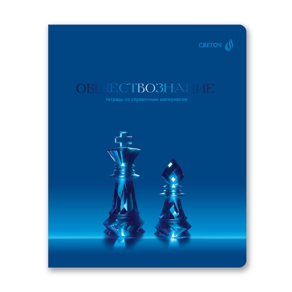 Комплект тетрадей со справочными материалами Кристалл тайного, глянц.ламинация, A5 48 л. 12 шт на скобе 65 г/м², белизна 100% 1 шт клетка/линия, 01885 12 предметов, Светоч Т296