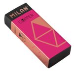 Ластик nata 320CP Copper с карт. держателем 6,1х2,3х1,2 см, 20 шт, CPM320CP ассорти, Milan