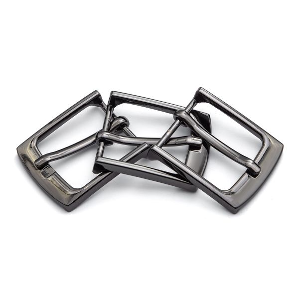 Пряжка ременная металл 30 мм (Nickel (т.никель)), 3 шт, 618850-1