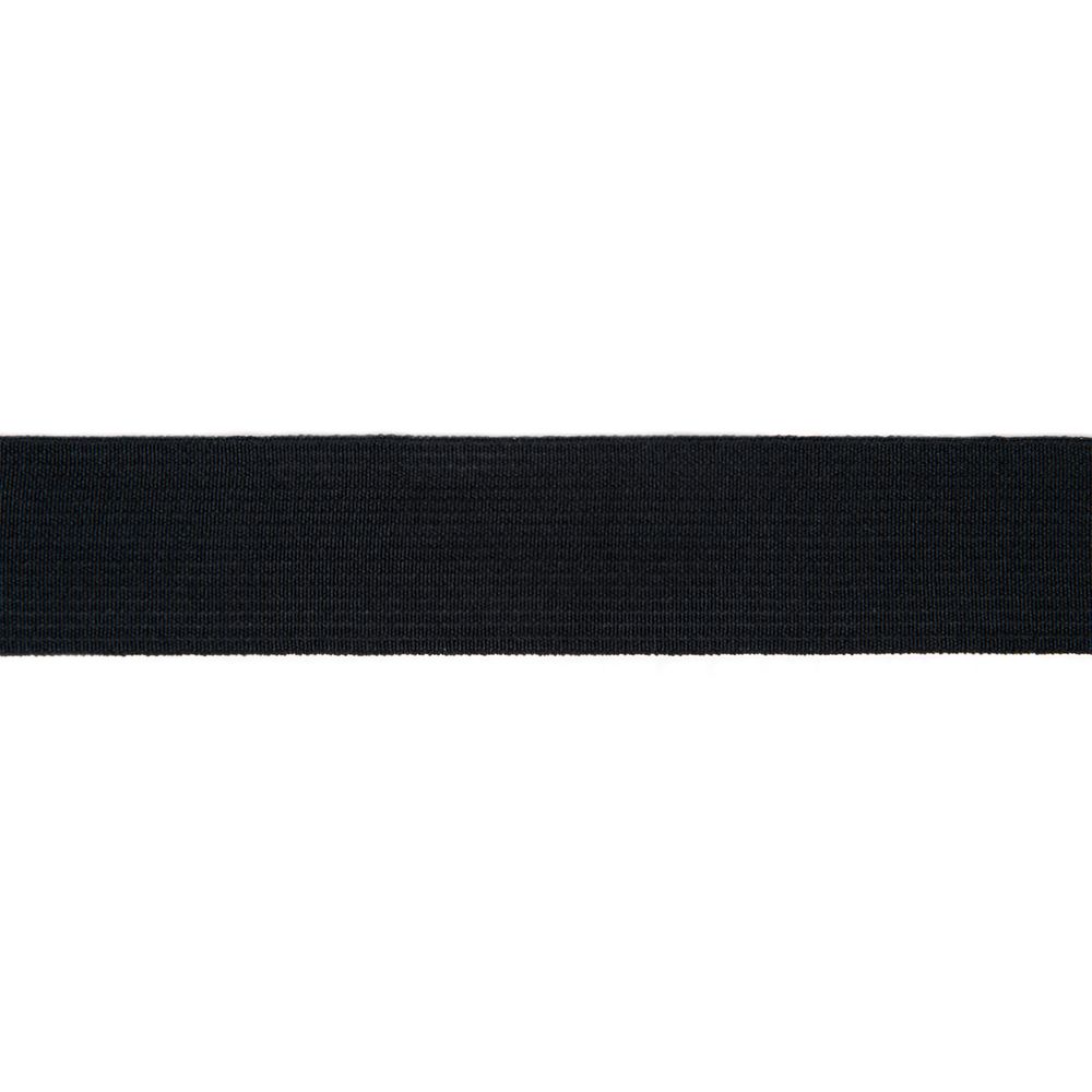 Резинка вязаная 25.0 мм / 20 метров, черный, Gamma 8с686 Ч