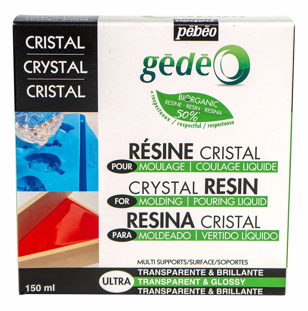 Смола эпоксидная био biOrganic Gedeo 150 мл, Pebeo
