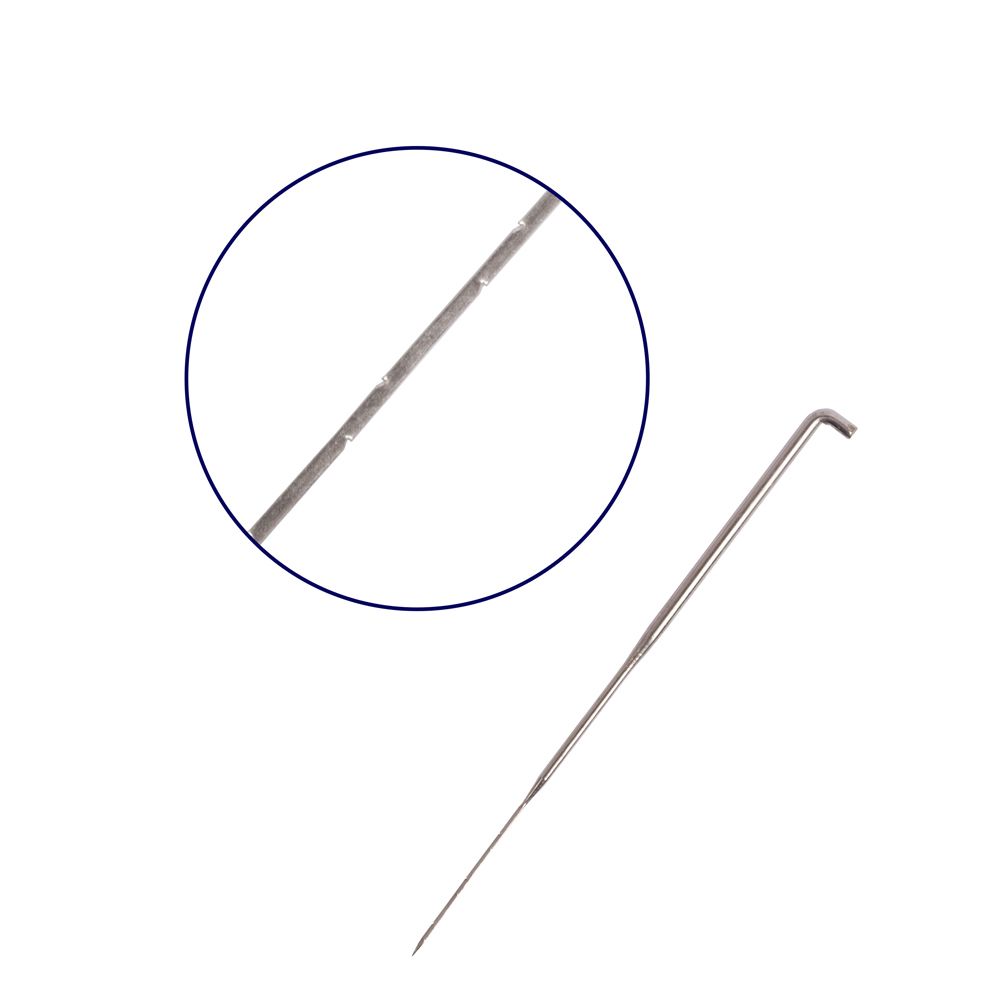 Иглы ручные для валяния (фелтинга) 40 тонкие -2 шт, 38 средние -2 шт, 36 толстые -2 шт, 6 шт, Gamma FNG-04