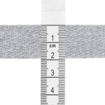 Тесьма (лента) киперная (100 х/б) 20 мм / 45.72 метра, 18 серый меланж, 6190-2026