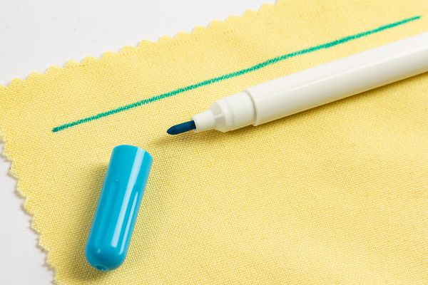 Маркер смывающийся голубой, для ткани, Gamma MRW-003