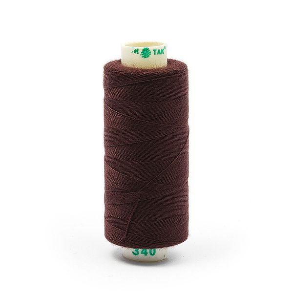 Нитки швейные бытовые Dor Tak 40/2, 366 м / 10 кат., 340 коричневый