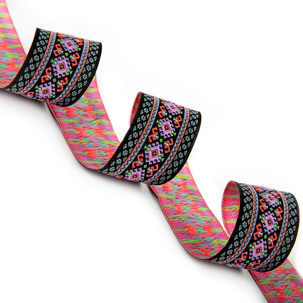 Лента (тесьма) жаккардовая 35.0 мм / 10±0.5 метров, 3, Gamma TRJ-118YP