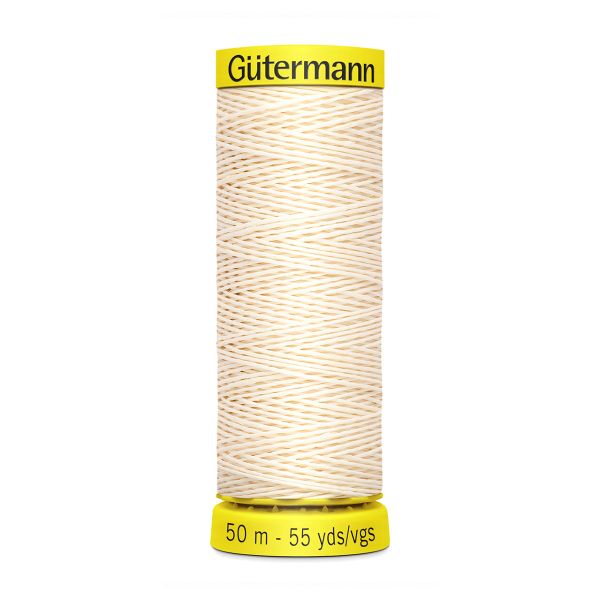 Нитки льняные Gutermann Linen, 50м, 4011 т.синий, 5 катушек