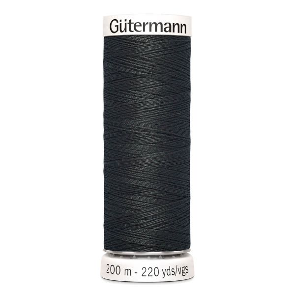 Нитки универсальные Gutermann Sew-all, 200м, 542 т.серый, 5 катушек