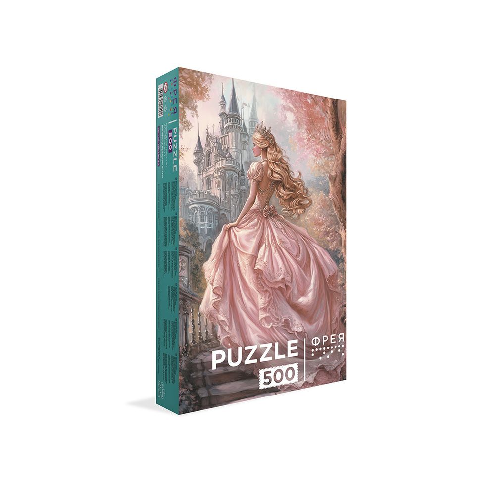 Пазл 500 элементов, PZL-500/90 Принцесса в розовом платье, Фрея